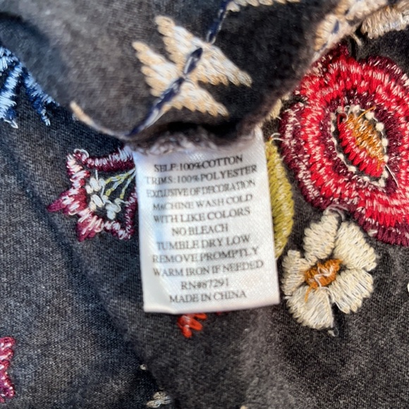 JWLA, Johnny was charcoal, gray cotton knee length dress EUC XS/S - Picture 9 of 11